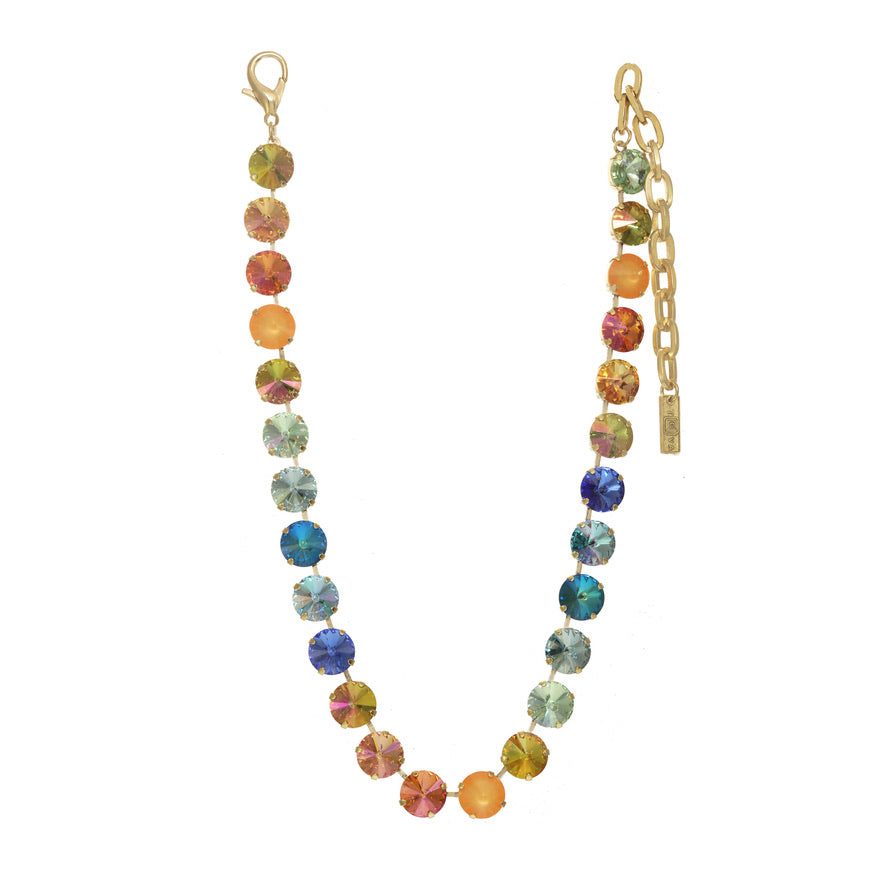 PREORDER Sofia Necklace in Ultra Fuchsia Fairy Dust - Tova main image 0