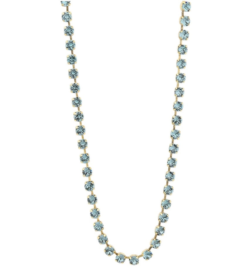 PREORDER Sarina Necklace in Clear unfoiled - Tova main image 1
