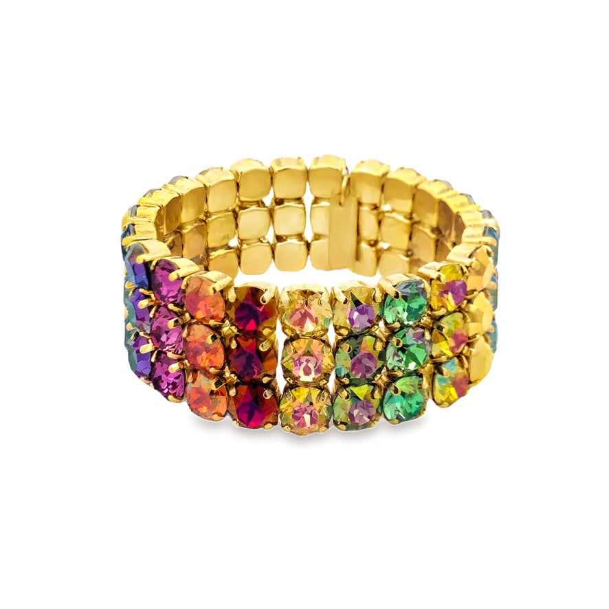 IN STOCK Croatia Stretch Bracelet In Light Rose Glimmer - Tova