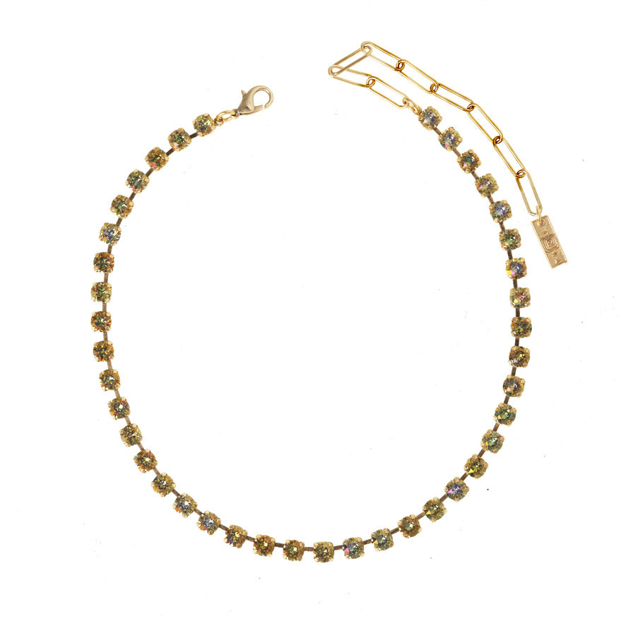 IN STOCK Sarina Necklace in Clear Gold - Tova main image 1