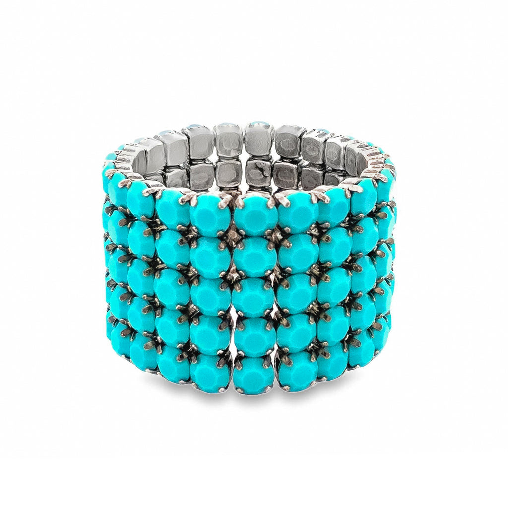 IN STOCK Croatia Stretch Bracelet In Ultra Mint - Tova main image 1