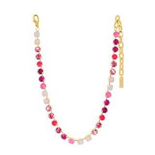 Oakland Necklace in Pink Posie