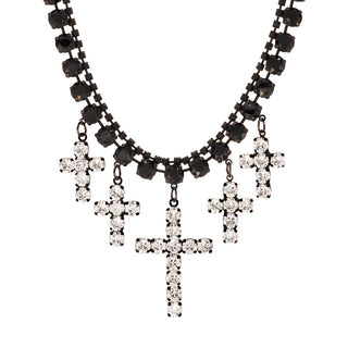 Cassidy Necklace in Smutt