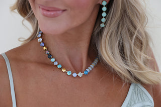 Oakland Drops in Ultra Mint White Opal