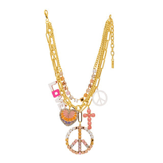 Joaquina Necklace in Candy Glam Blush