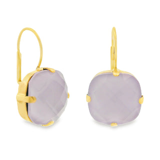 Caitlin Square Earrings in Fairy Dust