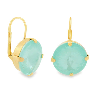 Caitlin Round Earrings in Fairy Dust