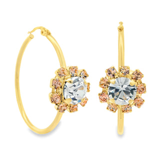 Mini Bianca Hoops in Fairy Dust / MORE COLORS