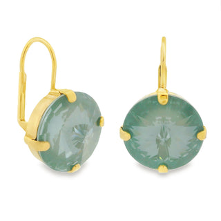 Caitlin Round Earrings in Fairy Dust