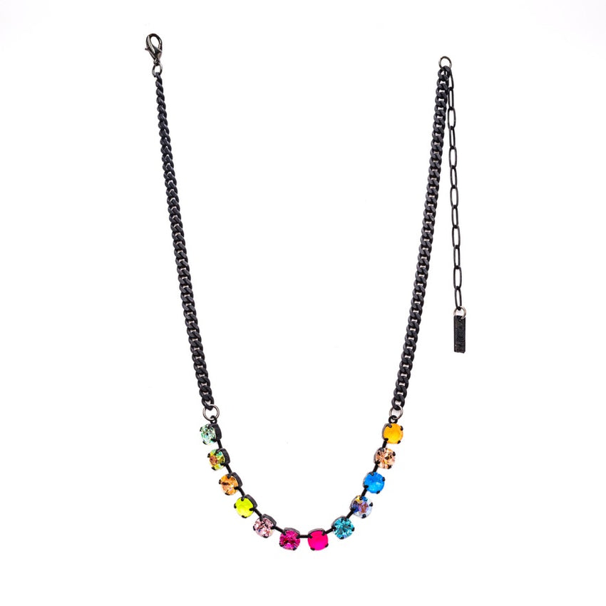 Pre Order Mini Oakland Necklace in Violet Bloom - Tova main image 1