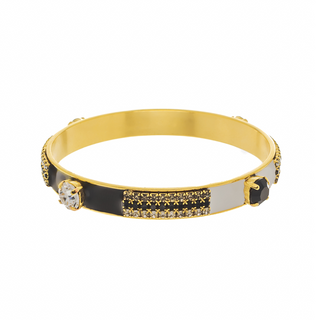 Mireya Bangle in Black and White