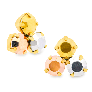 Ines Earrings in Mixed Metal