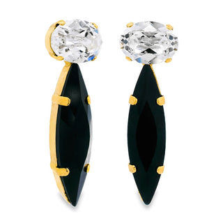 Rowen Earrings in Jet