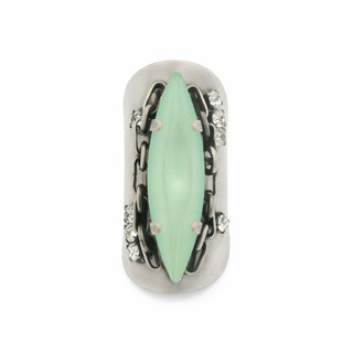 Navi Ring in Antique Silver / Fairy Dust