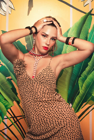 Collar dividido en cromo