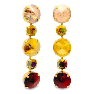 Reagan Earrings in Midnight Express