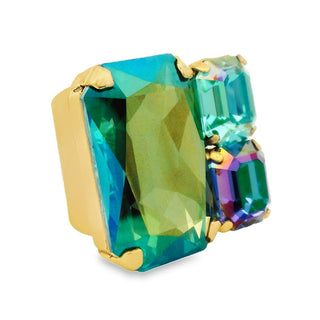 Diana Ring in Aqua Verde