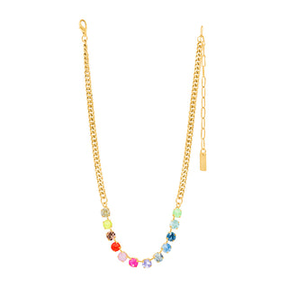 Mini Oakland Necklace in Electric Fairy