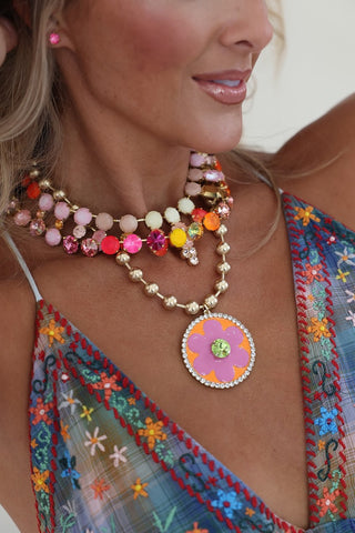 The Sofia Necklace in Loretta Cowboy Fairy