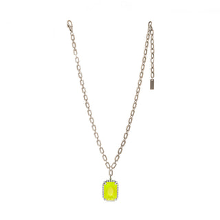 Mini Soleil Necklace in Antique Silver