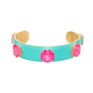 Linsey Cuff in Turquoise Fairy