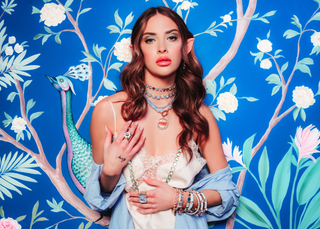 Anahi Ring in Ultra Baby Blue