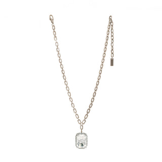 Mini Soleil Necklace in Antique Silver