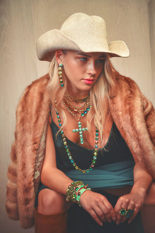 Felicity Necklace in Chrysolite