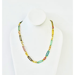 Amber Necklace in Multi