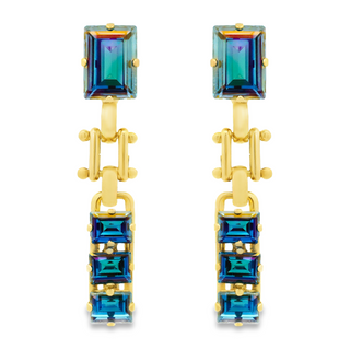 Arisha Earrings in Ice Blue Lemon