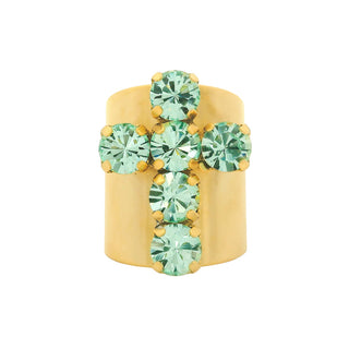 Baby Donatella Ring in Chrysolite