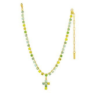 Baby Donatella Necklace in Mint Mix