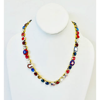 Bettina 4th of July Necklace