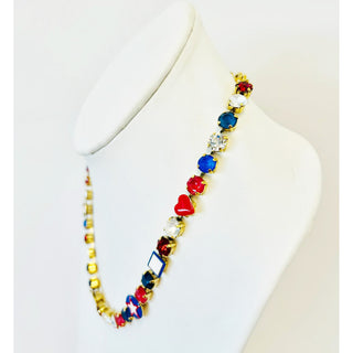 Bettina 4th of July Necklace
