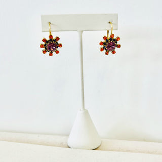 Blaire Earrings in Iris