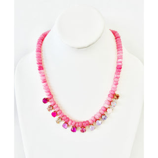 Bonnie Necklace in Pink
