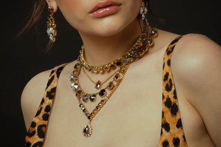 Leonie Earrings in Metallics
