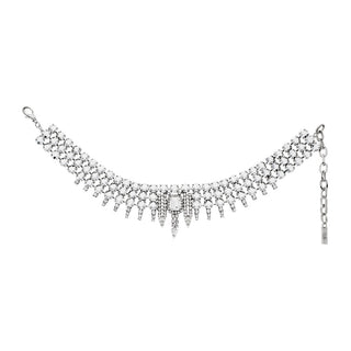 Amaya Necklace in Chrome