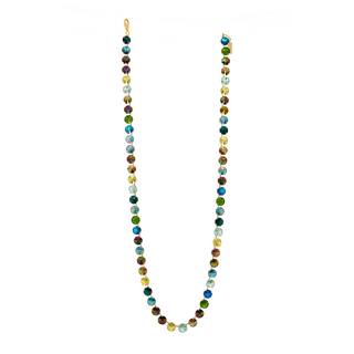 Celia Necklace in Green Mix