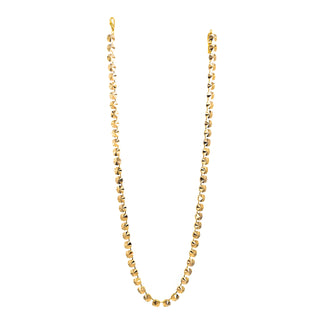 Celia Necklace in Metallic Gold