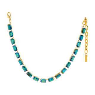 Jabari Necklace in Aqua Verde