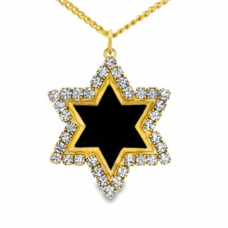 Neon Star of David