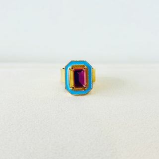 Dakota Ring in Blue (Sizes 6/7/8/9)