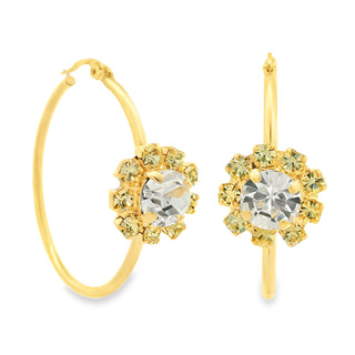 Mini Bianca Hoops in Fairy Dust / MORE COLORS