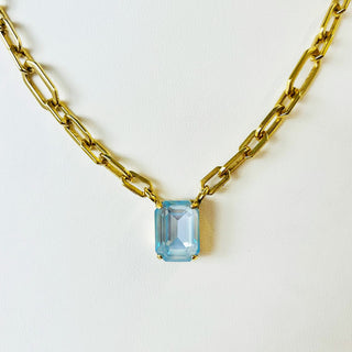 Dereka Necklace in Ultra Baby Blue Moon