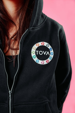 TOVA Hoodie in Black