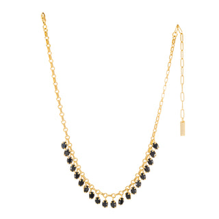 Eirene Necklace in Jet