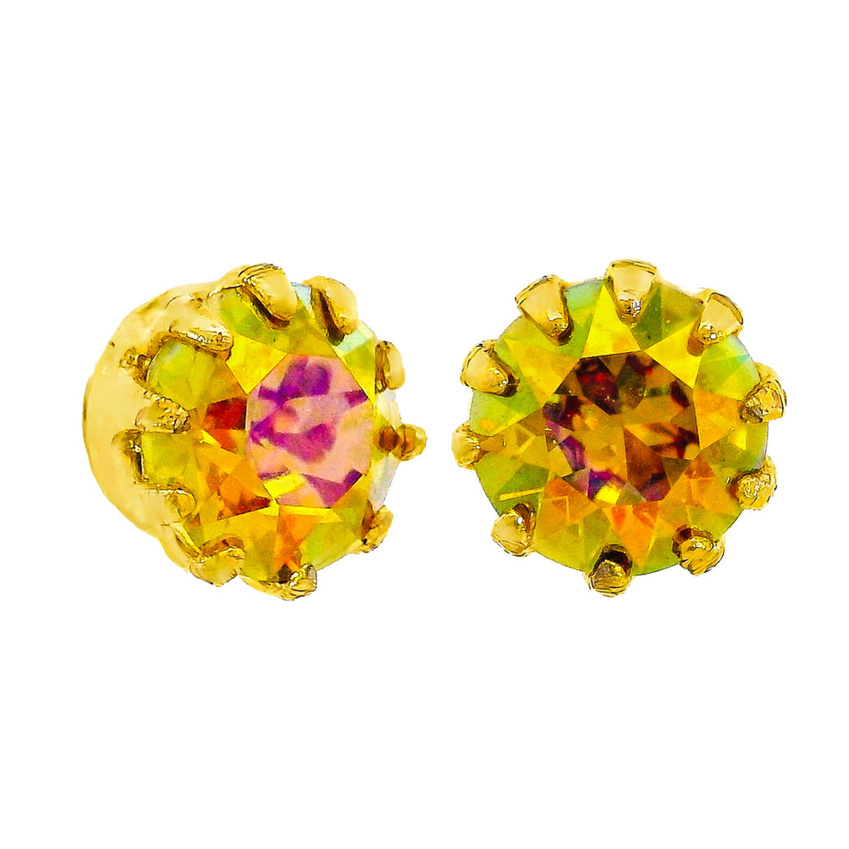 Chrisley Studs in Flamingo Ignite main image 0