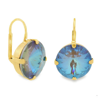 Caitlin Round Earrings in Fairy Dust