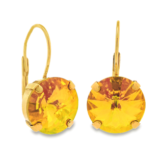 Caitlin Round Earrings in Small